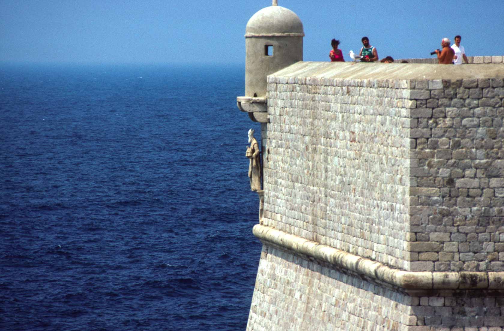 <span style="font-family: Verdana; font-size: 16px; color:">Dubrovnik, deel van de stadsmuur